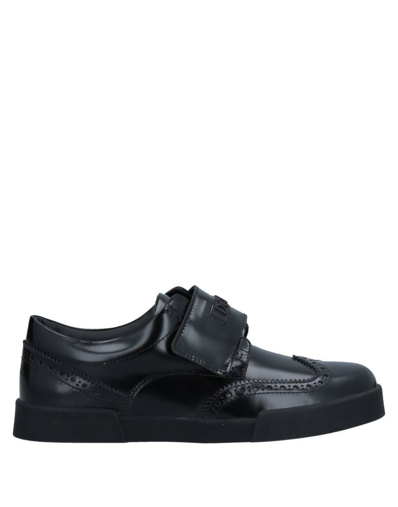 DOLCE&GABBANA Mokassin Kinder Schwarz von DOLCE&GABBANA