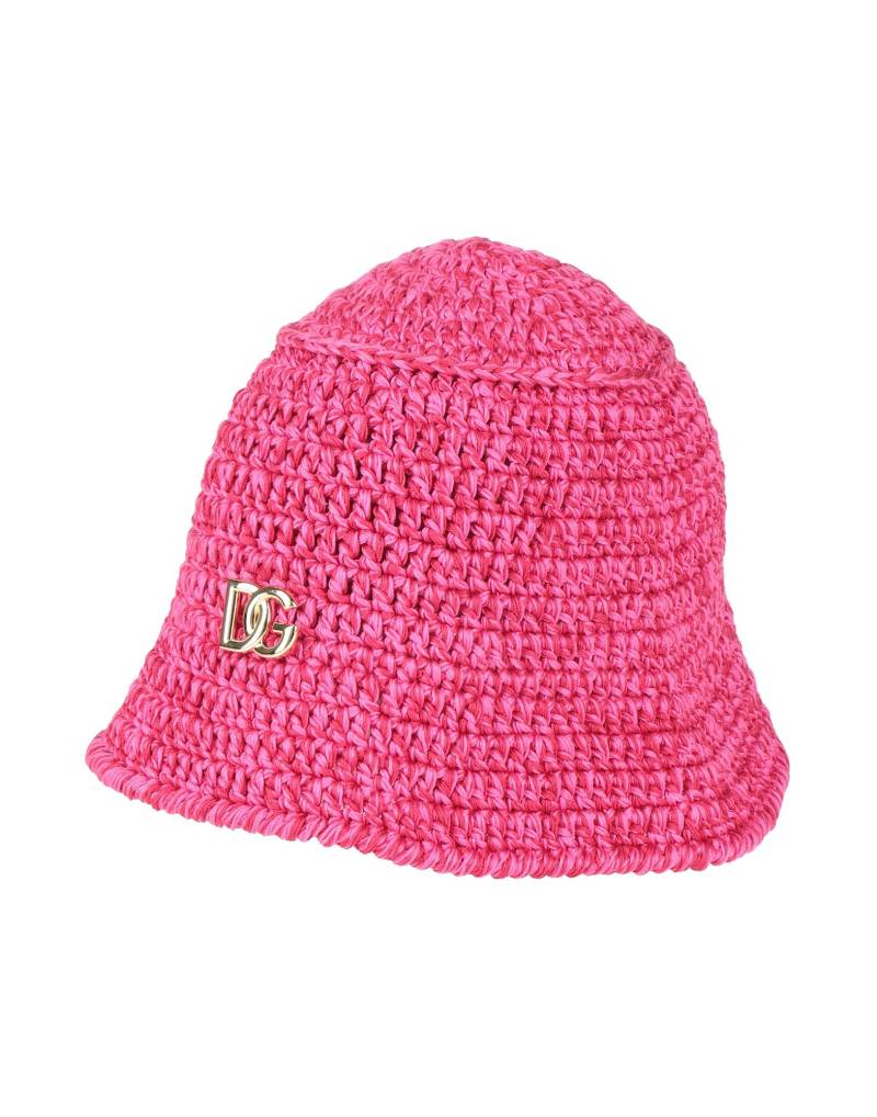 DOLCE&GABBANA Mützen & Hüte Damen Fuchsia von DOLCE&GABBANA