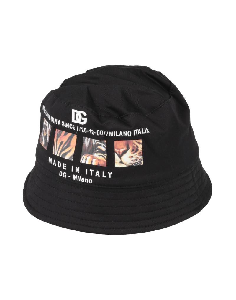 DOLCE&GABBANA Mützen & Hüte Kinder Schwarz von DOLCE&GABBANA