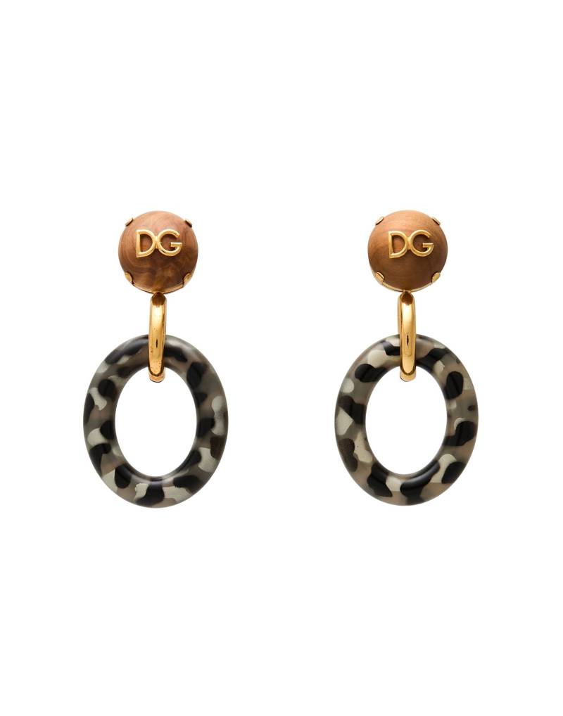 DOLCE&GABBANA Ohrring Damen Grau von DOLCE&GABBANA