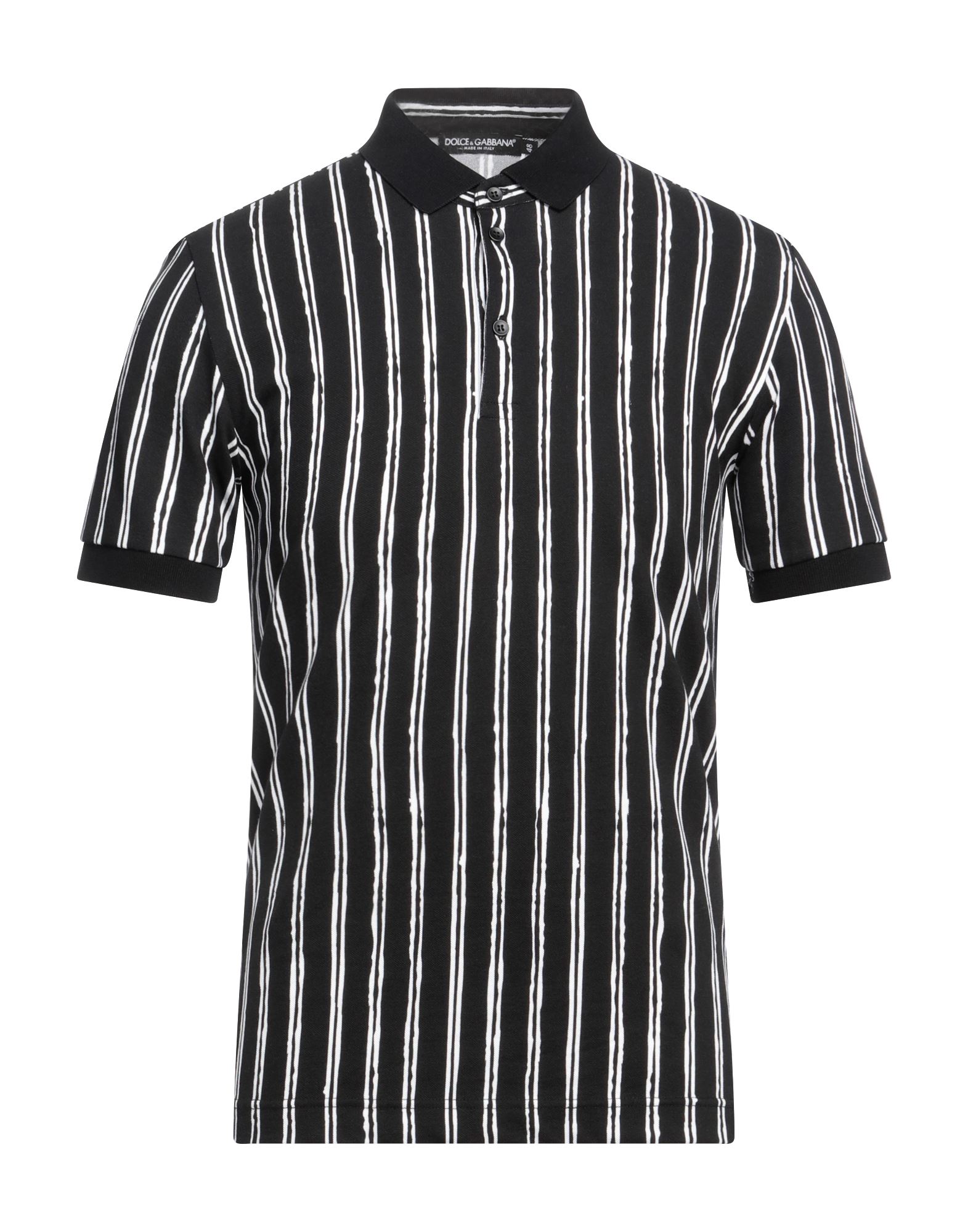 DOLCE&GABBANA Poloshirt Herren Schwarz von DOLCE&GABBANA