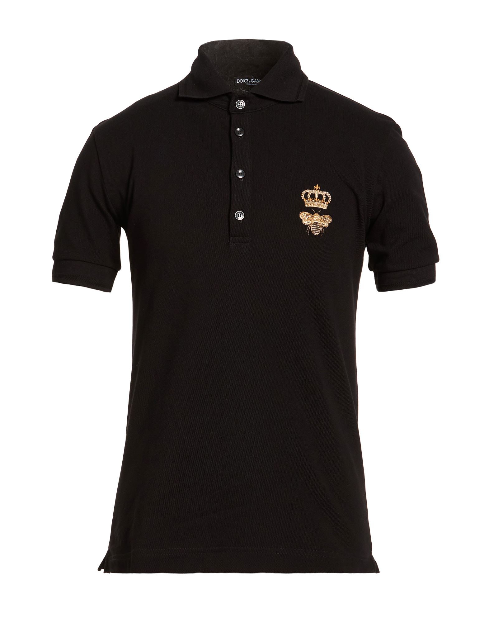 DOLCE&GABBANA Poloshirt Herren Schwarz von DOLCE&GABBANA