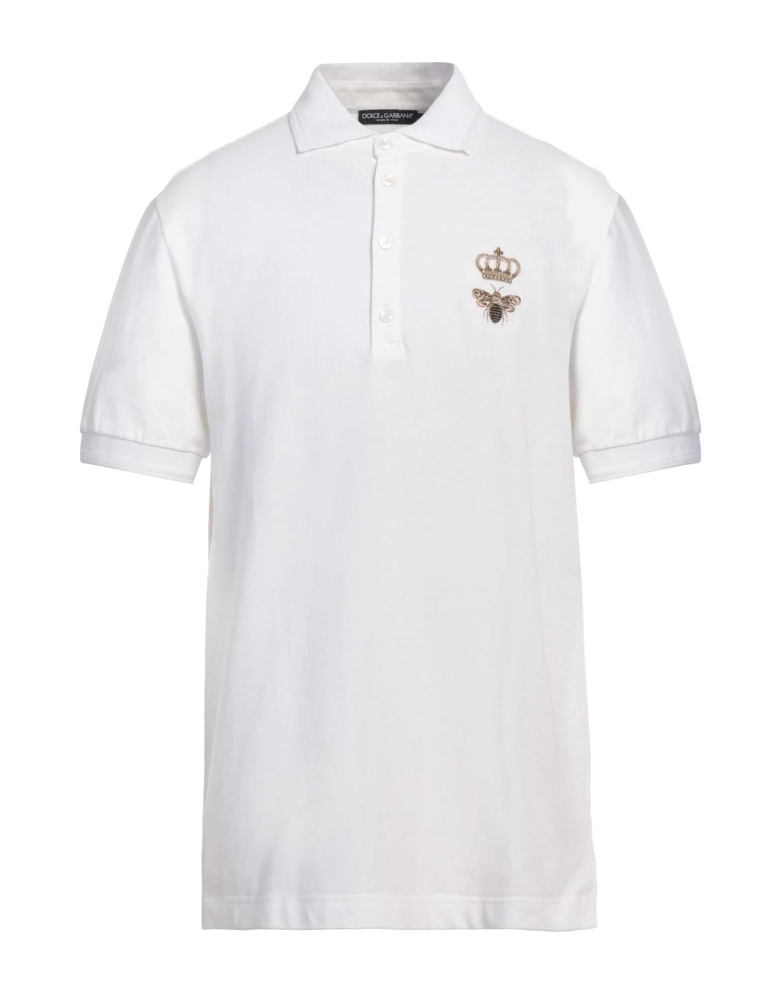 DOLCE&GABBANA Poloshirt Herren Weiß von DOLCE&GABBANA