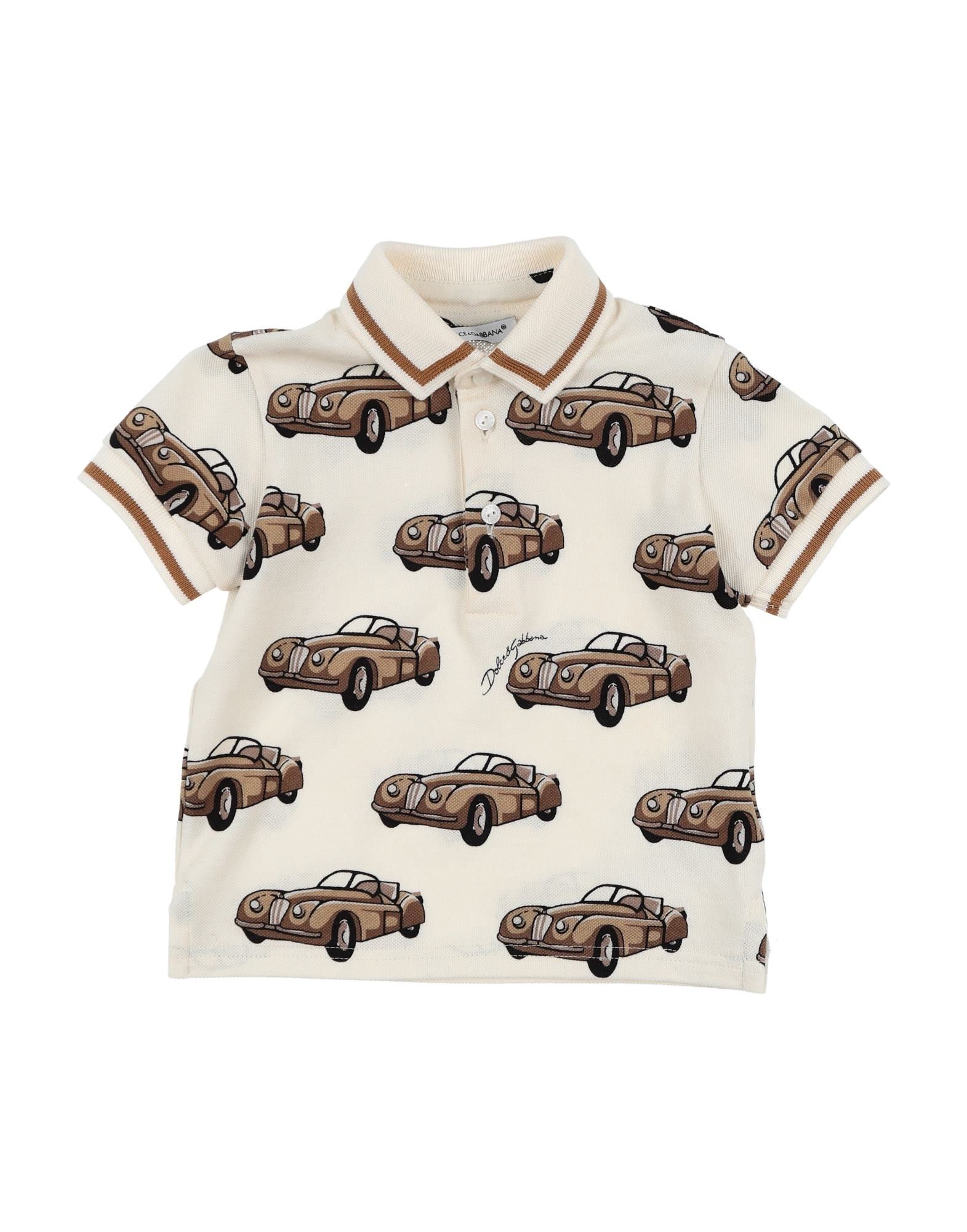 DOLCE&GABBANA Poloshirt Kinder Beige von DOLCE&GABBANA