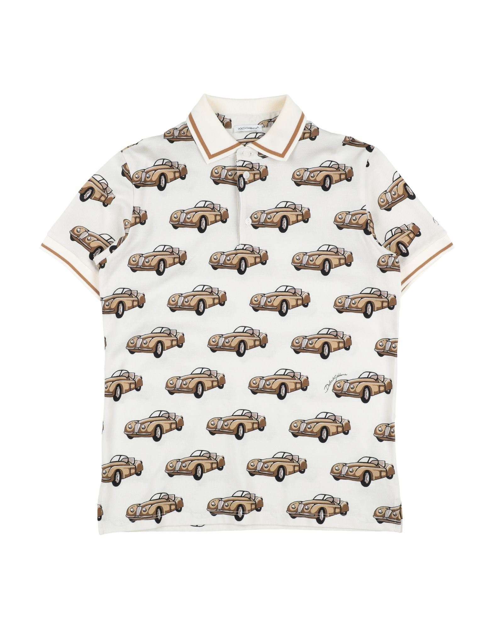 DOLCE&GABBANA Poloshirt Kinder Beige von DOLCE&GABBANA