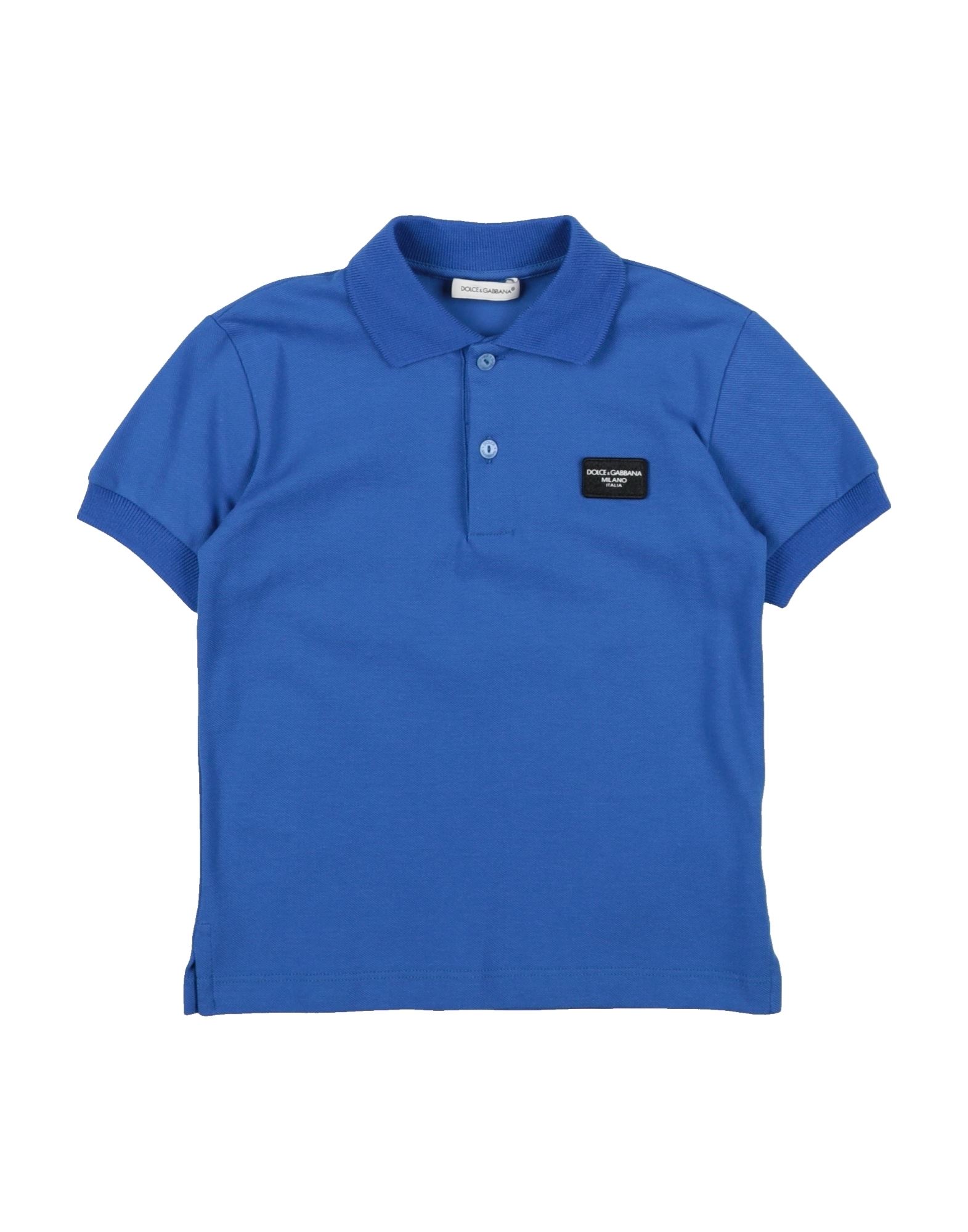 DOLCE&GABBANA Poloshirt Kinder Blau von DOLCE&GABBANA