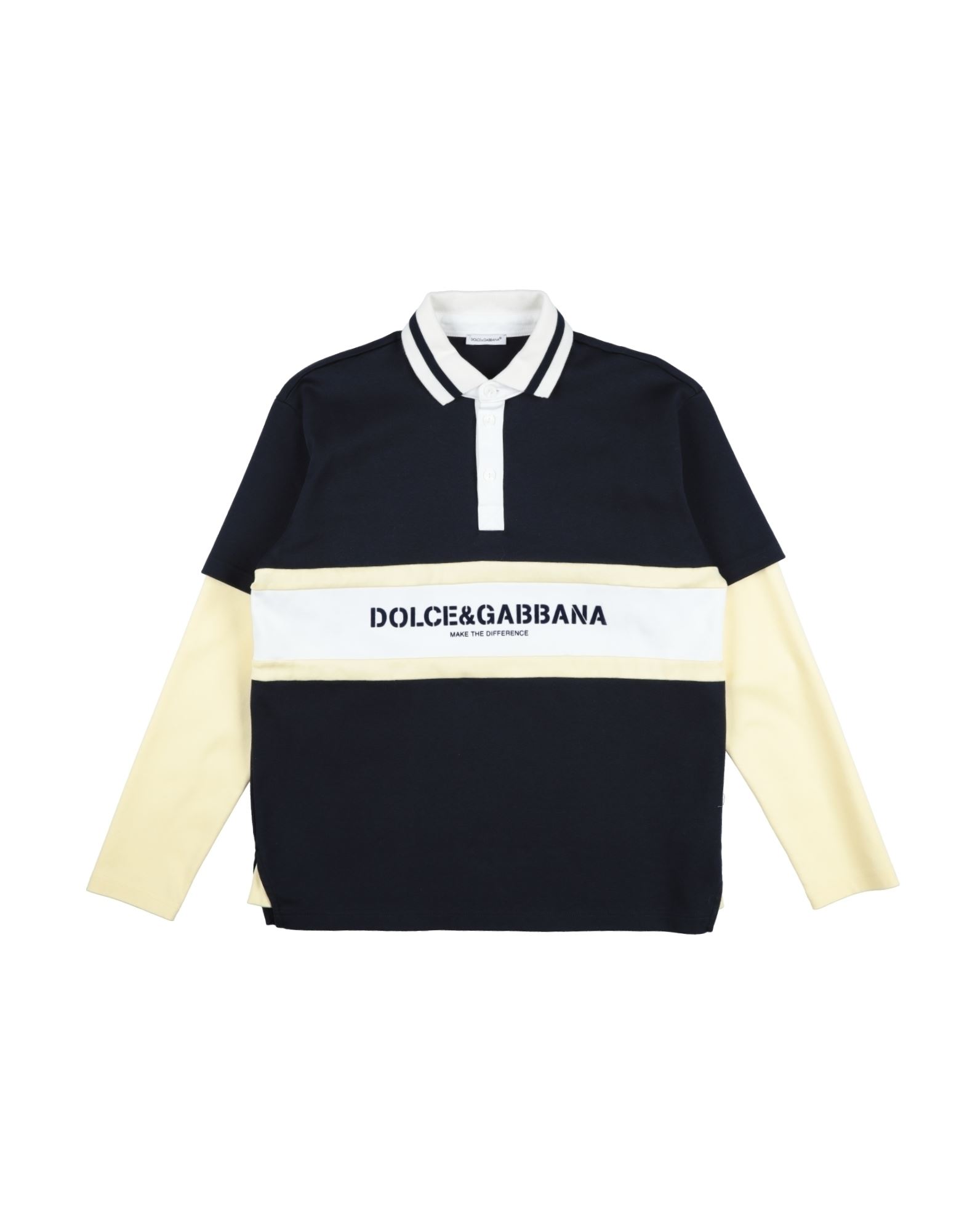 DOLCE&GABBANA Poloshirt Kinder Nachtblau von DOLCE&GABBANA