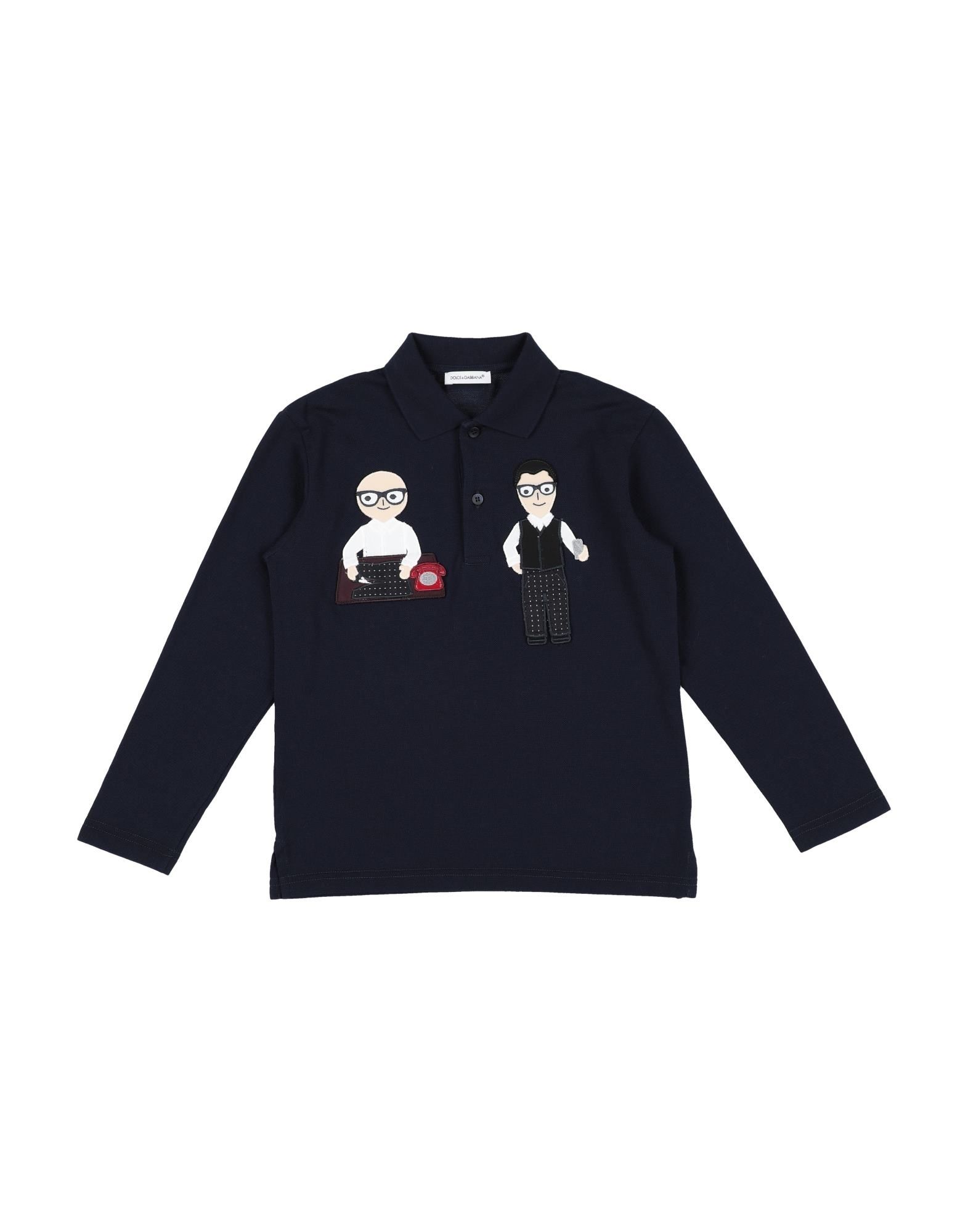 DOLCE&GABBANA Poloshirt Kinder Nachtblau DOLCE&GABBANA Poloshirt Kinder Nachtblau von DOLCE&GABBANA