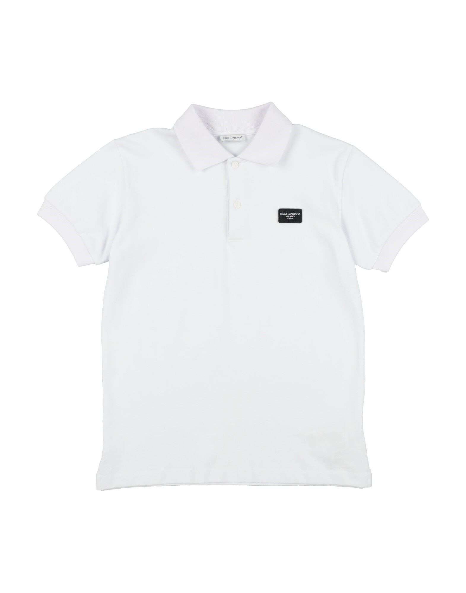 DOLCE&GABBANA Poloshirt Kinder Weiß von DOLCE&GABBANA