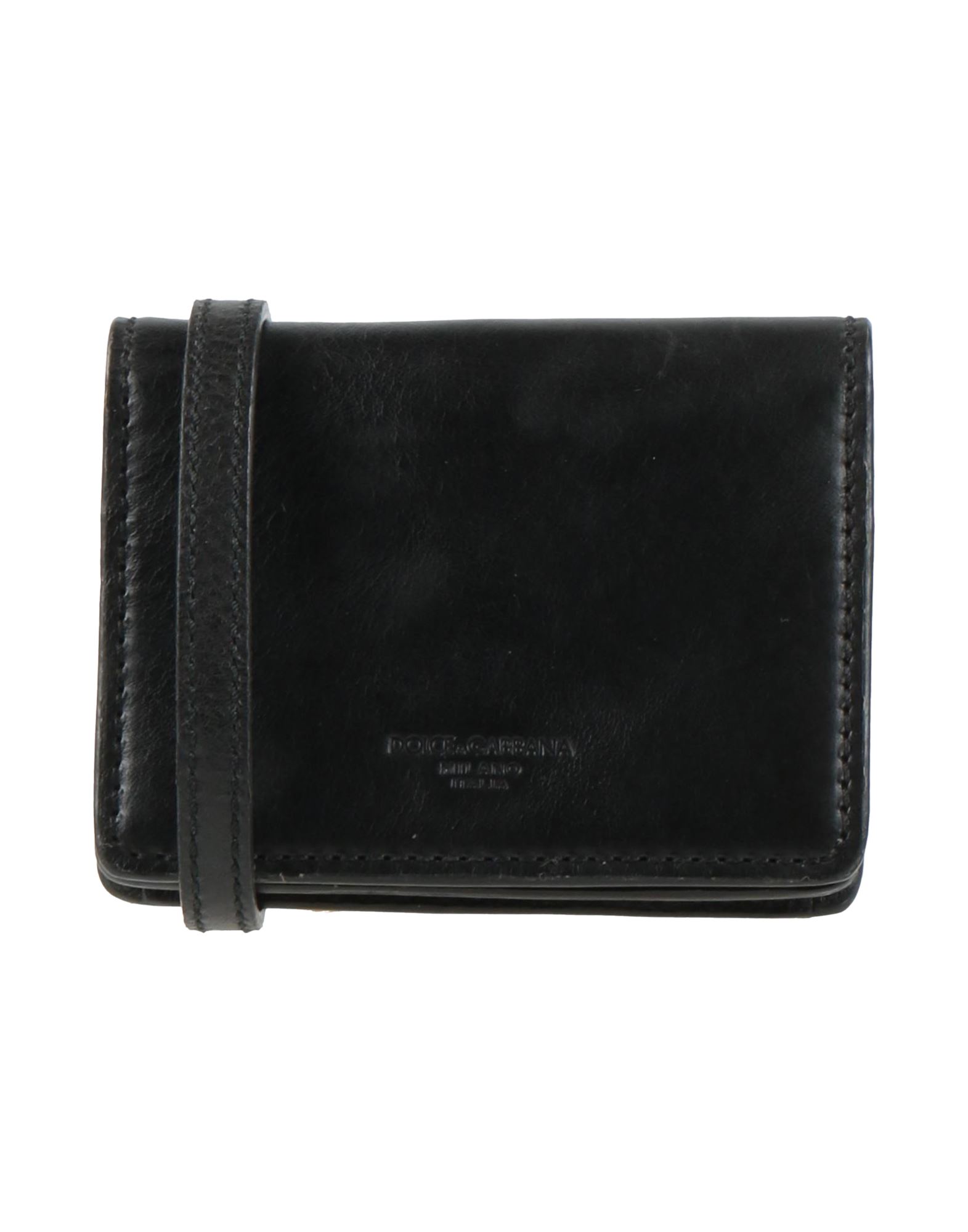 DOLCE&GABBANA Portemonnaie Mit Tragriemen Damen Schwarz von DOLCE&GABBANA