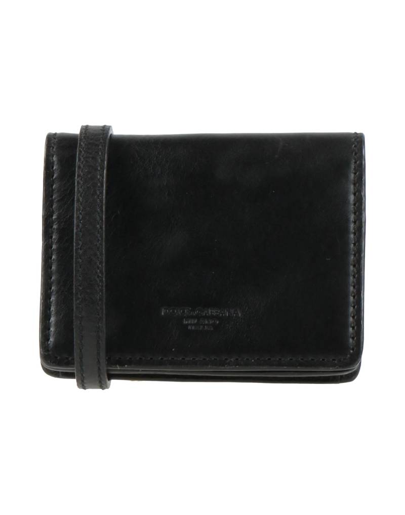 DOLCE&GABBANA Portemonnaie Mit Tragriemen Damen Schwarz von DOLCE&GABBANA