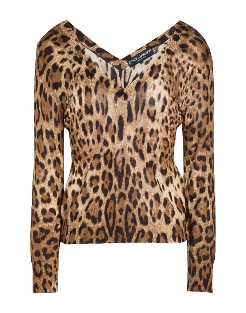DOLCE&GABBANA Pullover Damen Braun DOLCE&GABBANA Pullover Damen Braun von DOLCE&GABBANA