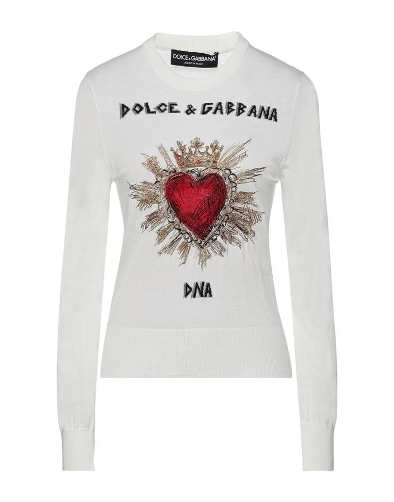 DOLCE&GABBANA Pullover Damen Elfenbein von DOLCE&GABBANA