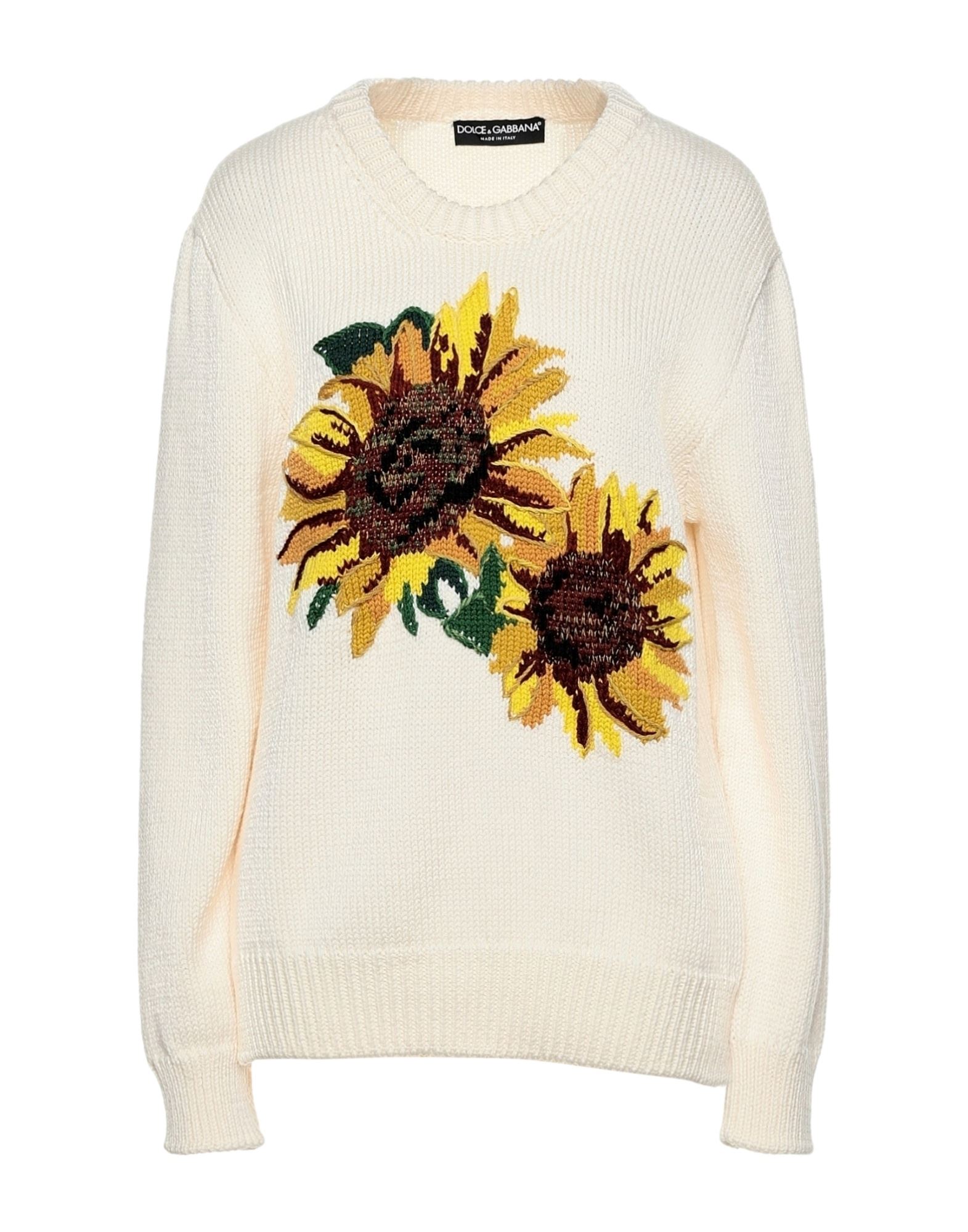 DOLCE&GABBANA Pullover Damen Elfenbein von DOLCE&GABBANA