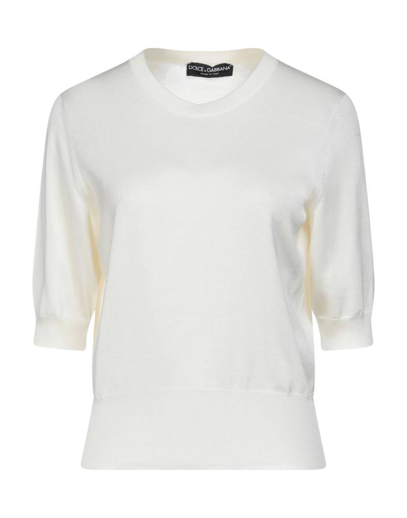 DOLCE&GABBANA Pullover Damen Elfenbein von DOLCE&GABBANA