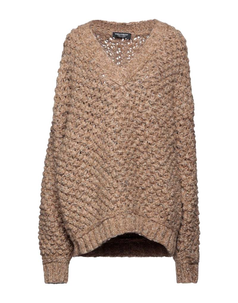 DOLCE&GABBANA Pullover Damen Kamel von DOLCE&GABBANA