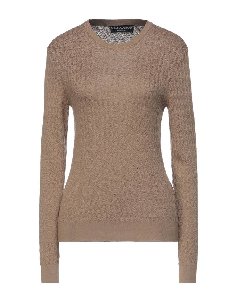 DOLCE&GABBANA Pullover Damen Sand von DOLCE&GABBANA