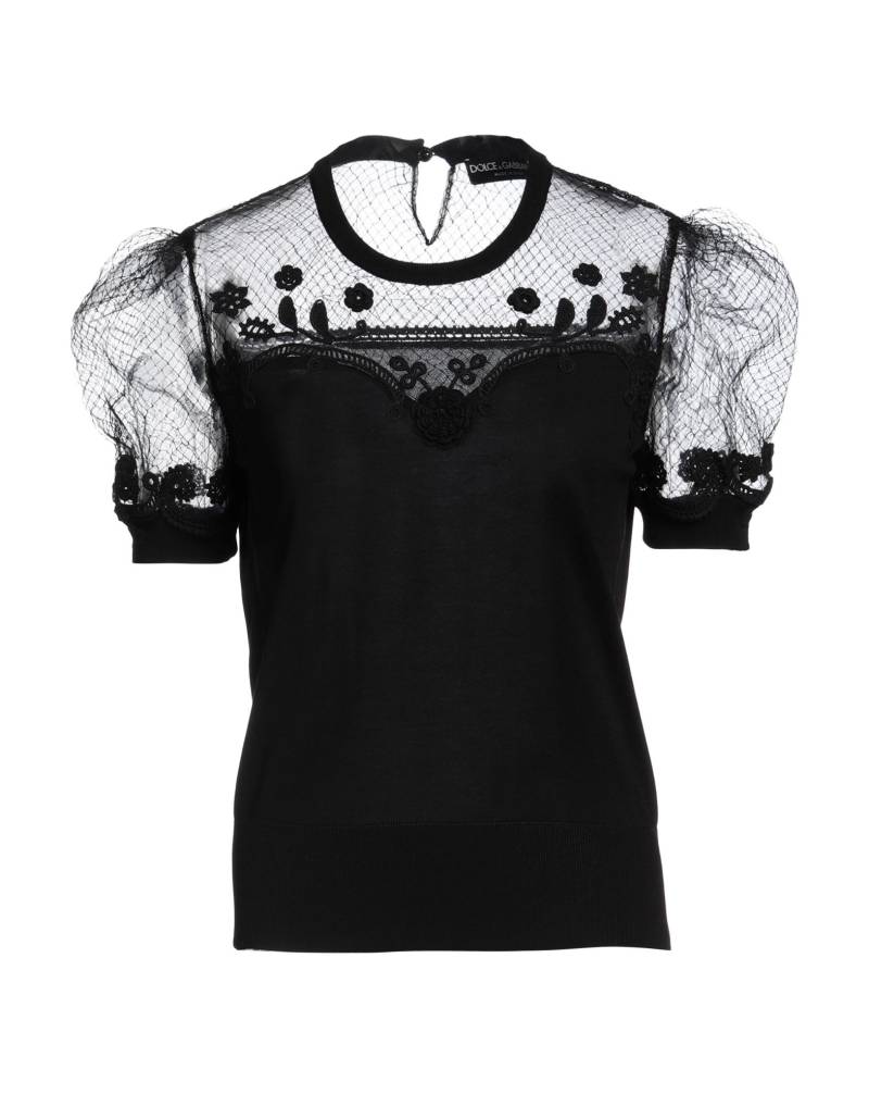 DOLCE&GABBANA Pullover Damen Schwarz von DOLCE&GABBANA