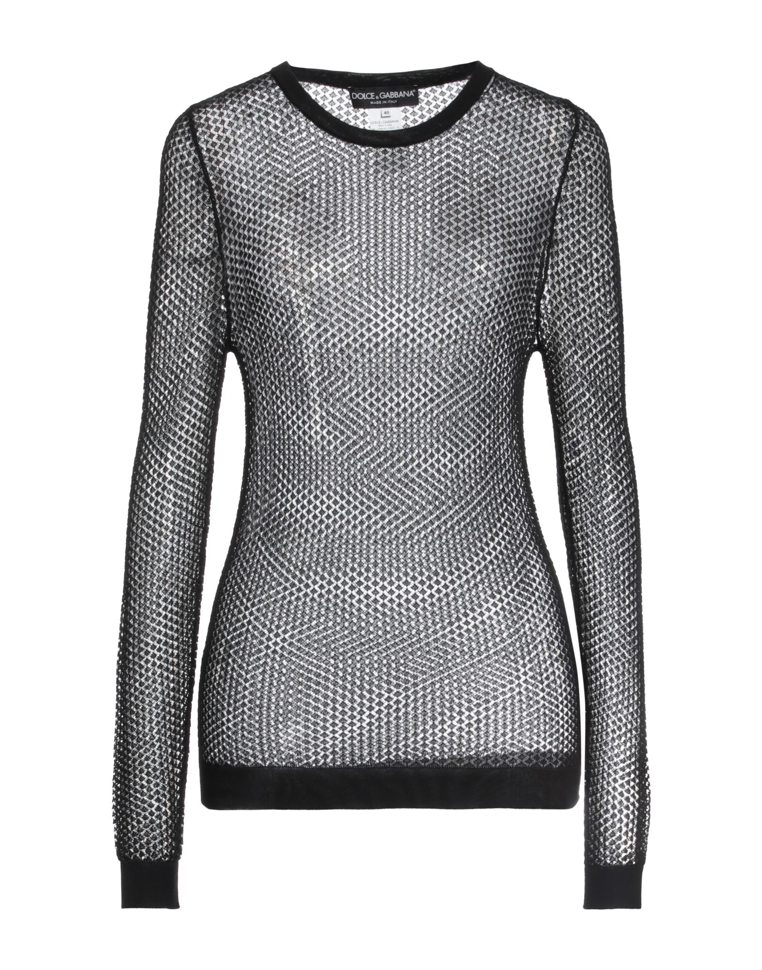 DOLCE&GABBANA Pullover Damen Schwarz von DOLCE&GABBANA