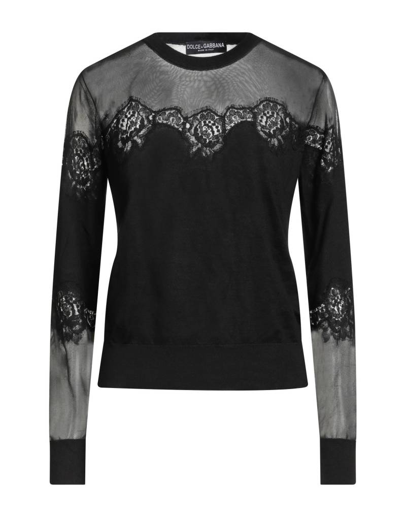 DOLCE&GABBANA Pullover Damen Schwarz DOLCE&GABBANA Pullover Damen Schwarz von DOLCE&GABBANA