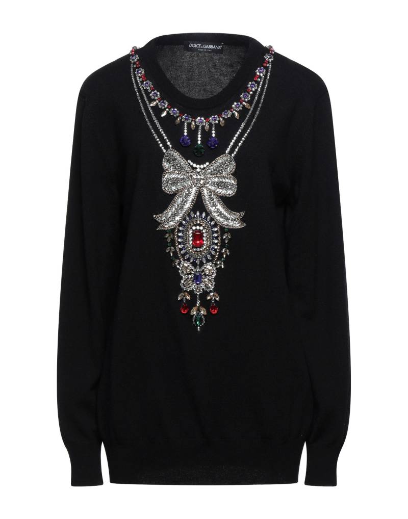 DOLCE&GABBANA Pullover Damen Schwarz von DOLCE&GABBANA