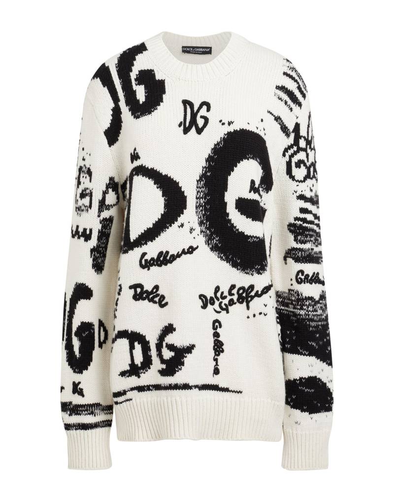 DOLCE&GABBANA Pullover Damen Weiß von DOLCE&GABBANA