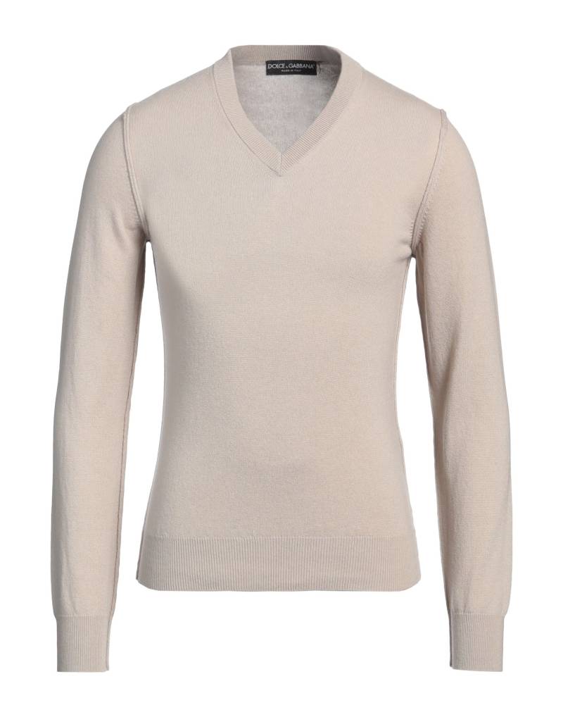 DOLCE&GABBANA Pullover Herren Beige von DOLCE&GABBANA