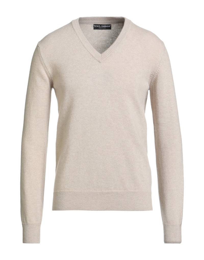 DOLCE&GABBANA Pullover Herren Beige von DOLCE&GABBANA