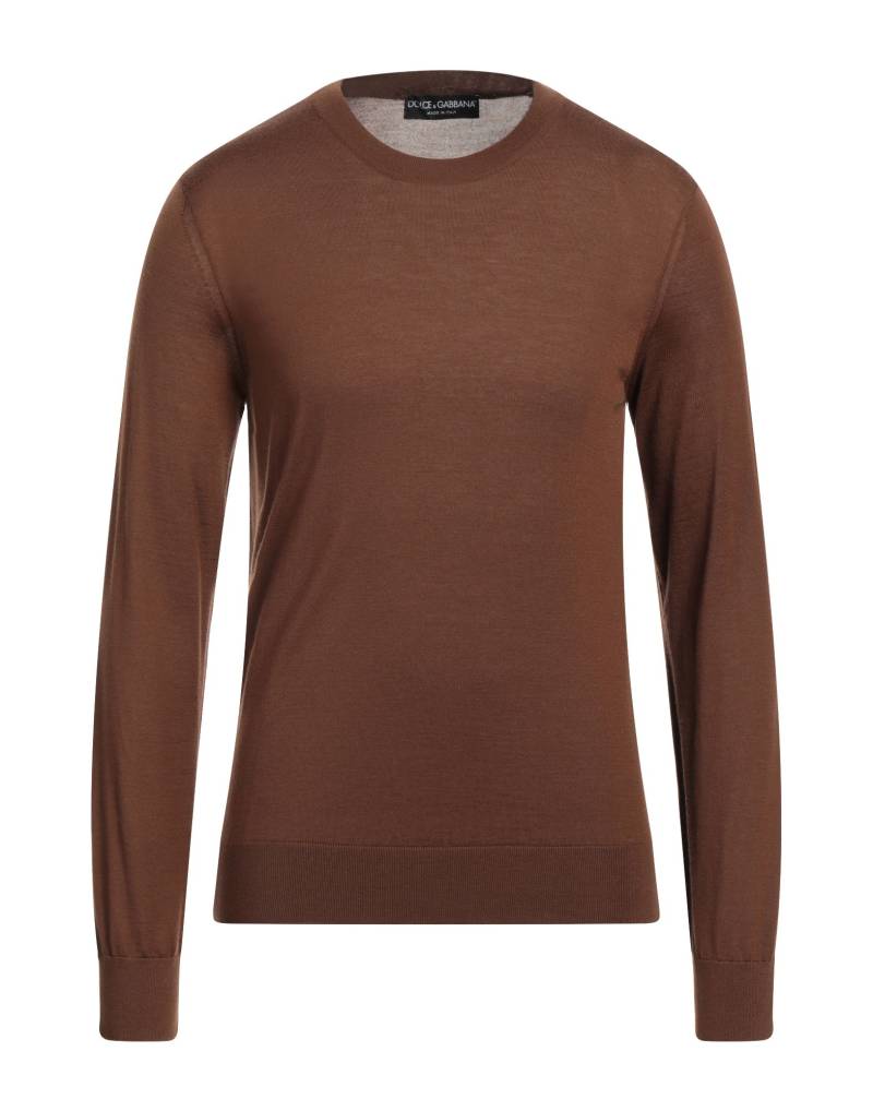 DOLCE&GABBANA Pullover Herren Braun von DOLCE&GABBANA