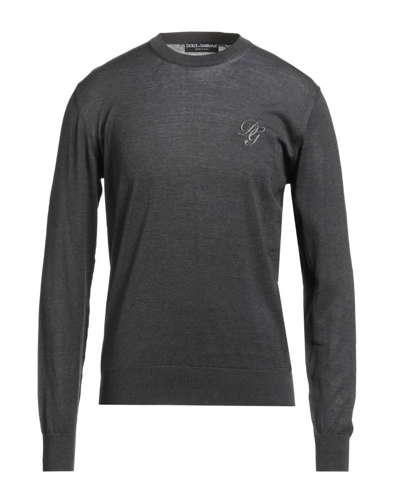 DOLCE&GABBANA Pullover Herren Braungrau von DOLCE&GABBANA