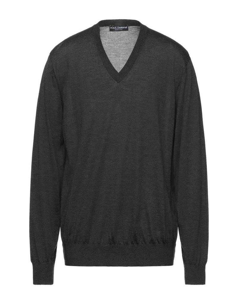 DOLCE&GABBANA Pullover Herren Braungrau von DOLCE&GABBANA