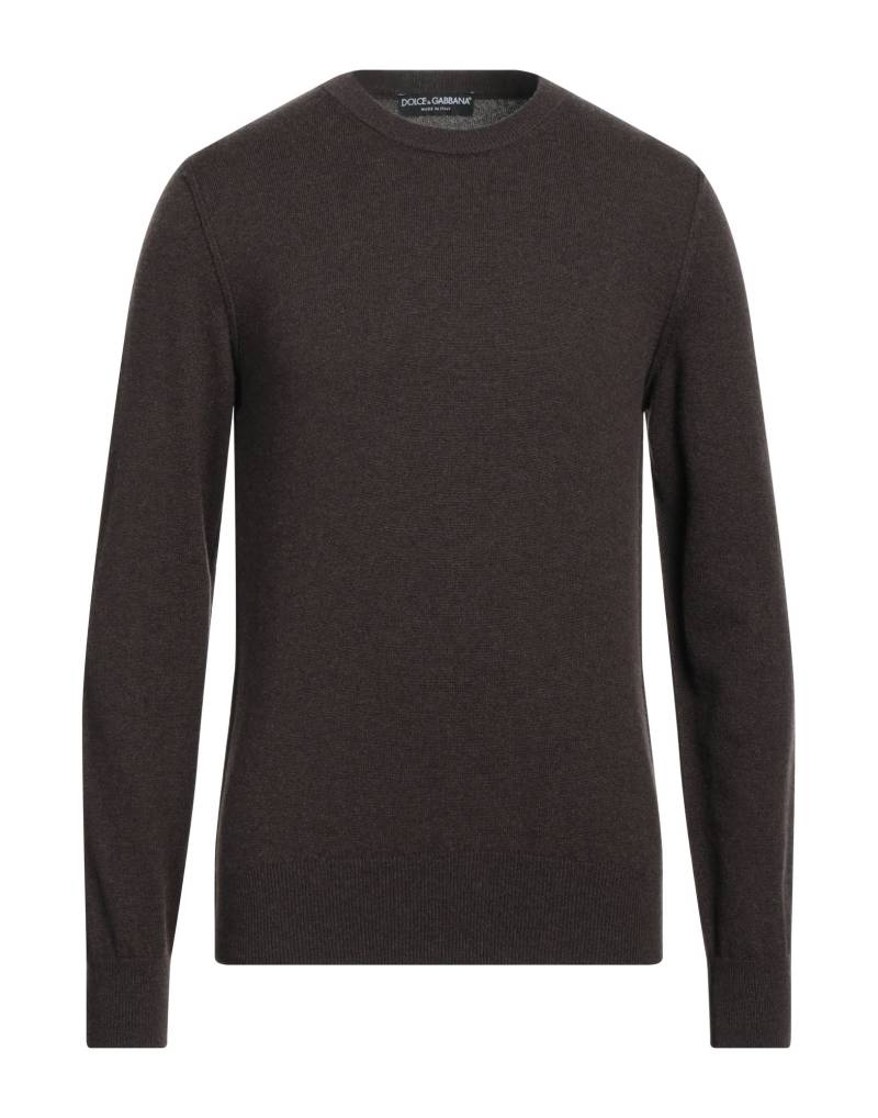 DOLCE&GABBANA Pullover Herren Dunkelbraun von DOLCE&GABBANA