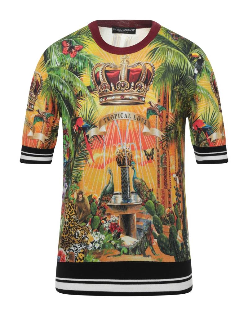 DOLCE&GABBANA Pullover Herren Gelb von DOLCE&GABBANA