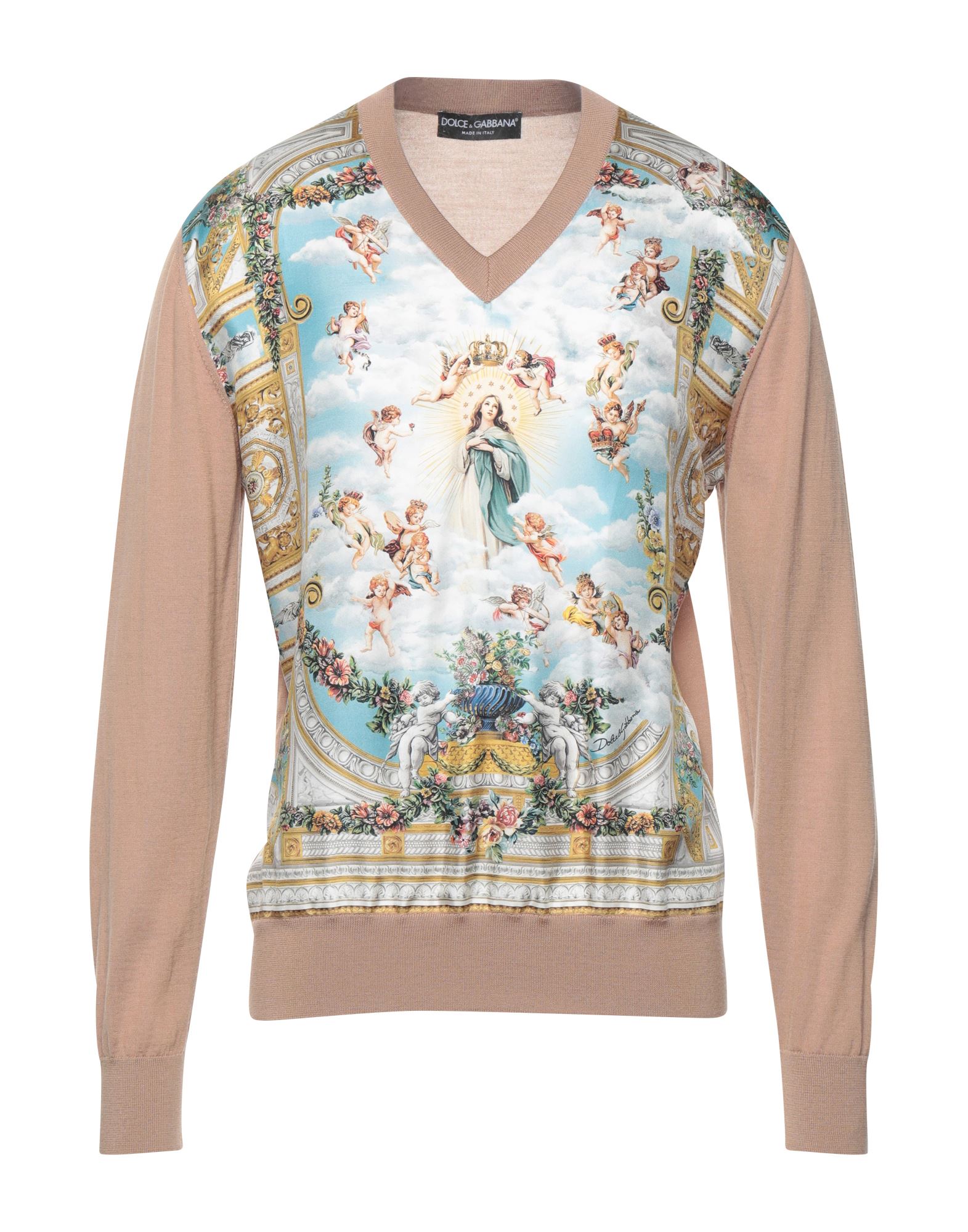 DOLCE&GABBANA Pullover Herren Kamel von DOLCE&GABBANA