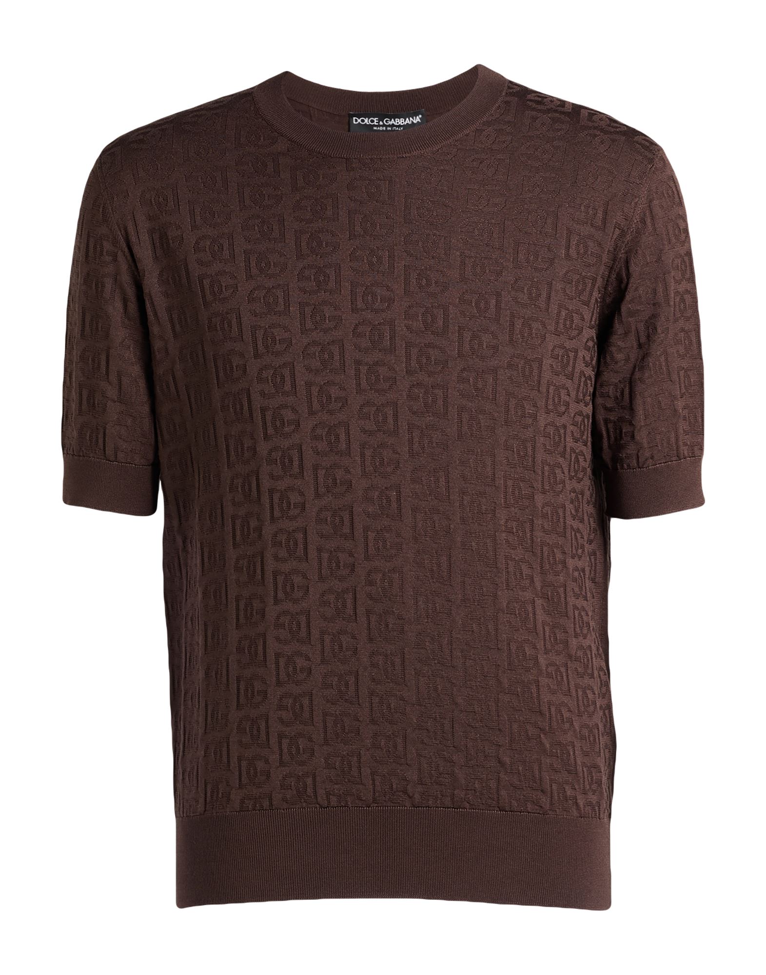 DOLCE&GABBANA Pullover Herren Schokobraun von DOLCE&GABBANA