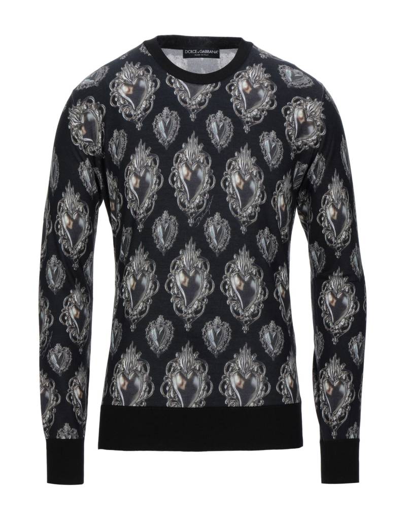 DOLCE&GABBANA Pullover Herren Schwarz von DOLCE&GABBANA