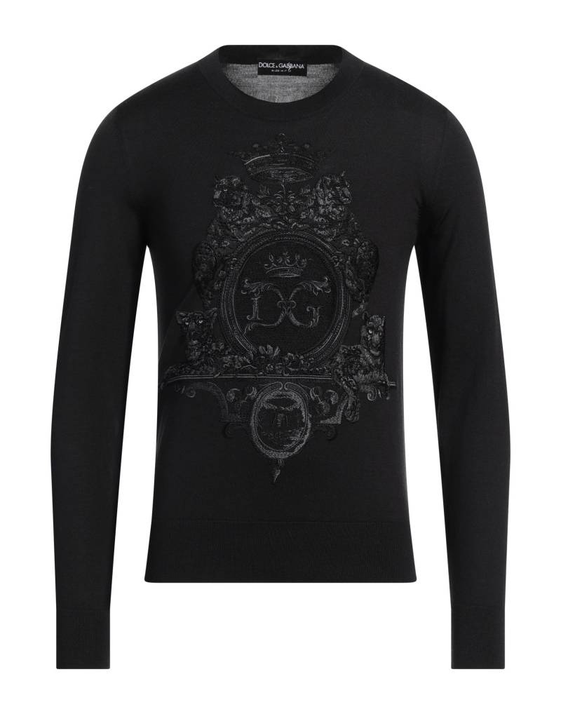 DOLCE&GABBANA Pullover Herren Schwarz von DOLCE&GABBANA