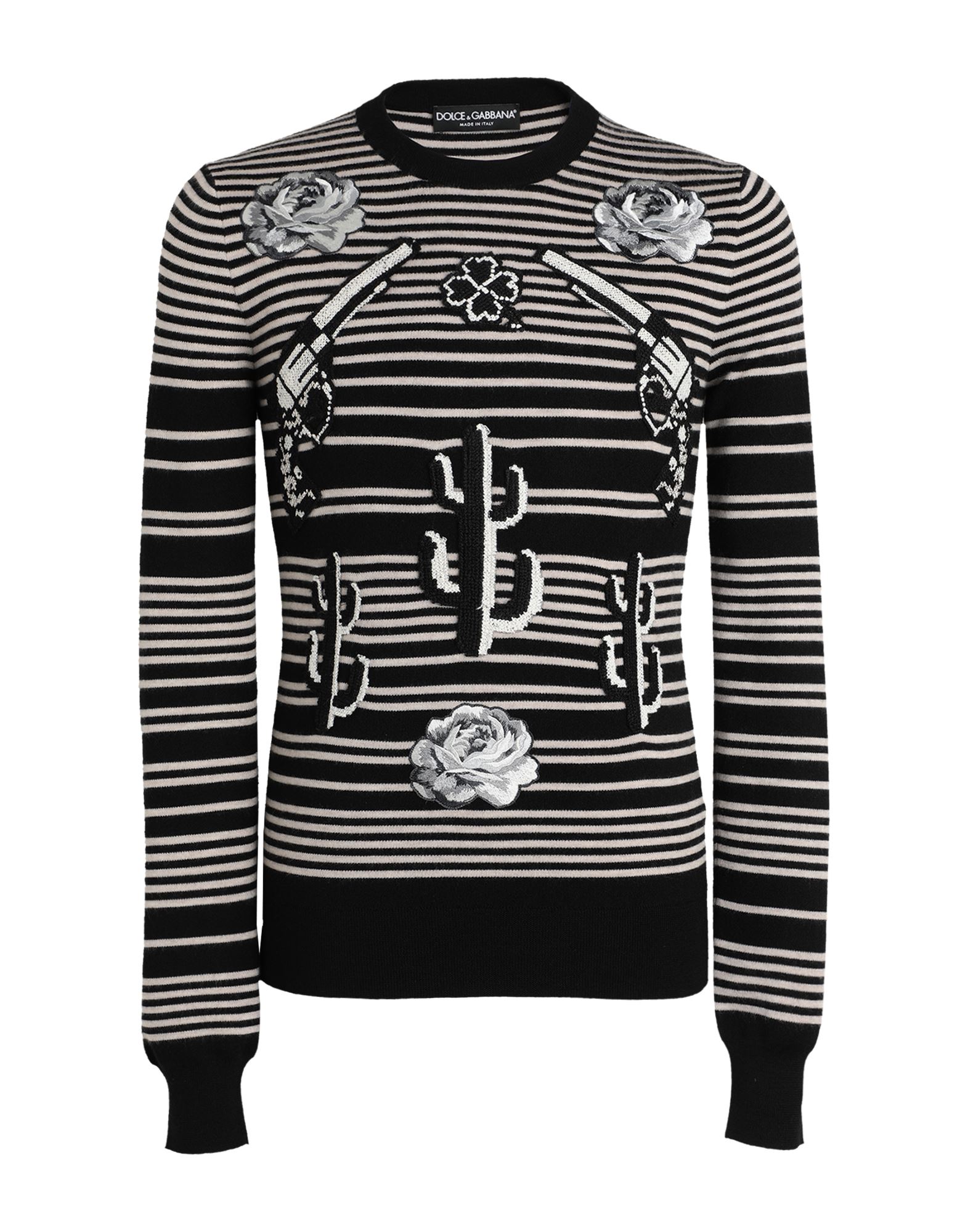 DOLCE&GABBANA Pullover Herren Schwarz von DOLCE&GABBANA