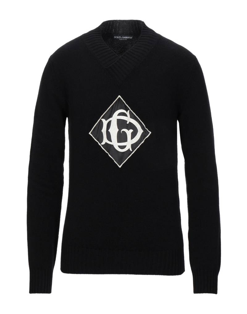 DOLCE&GABBANA Pullover Herren Schwarz von DOLCE&GABBANA