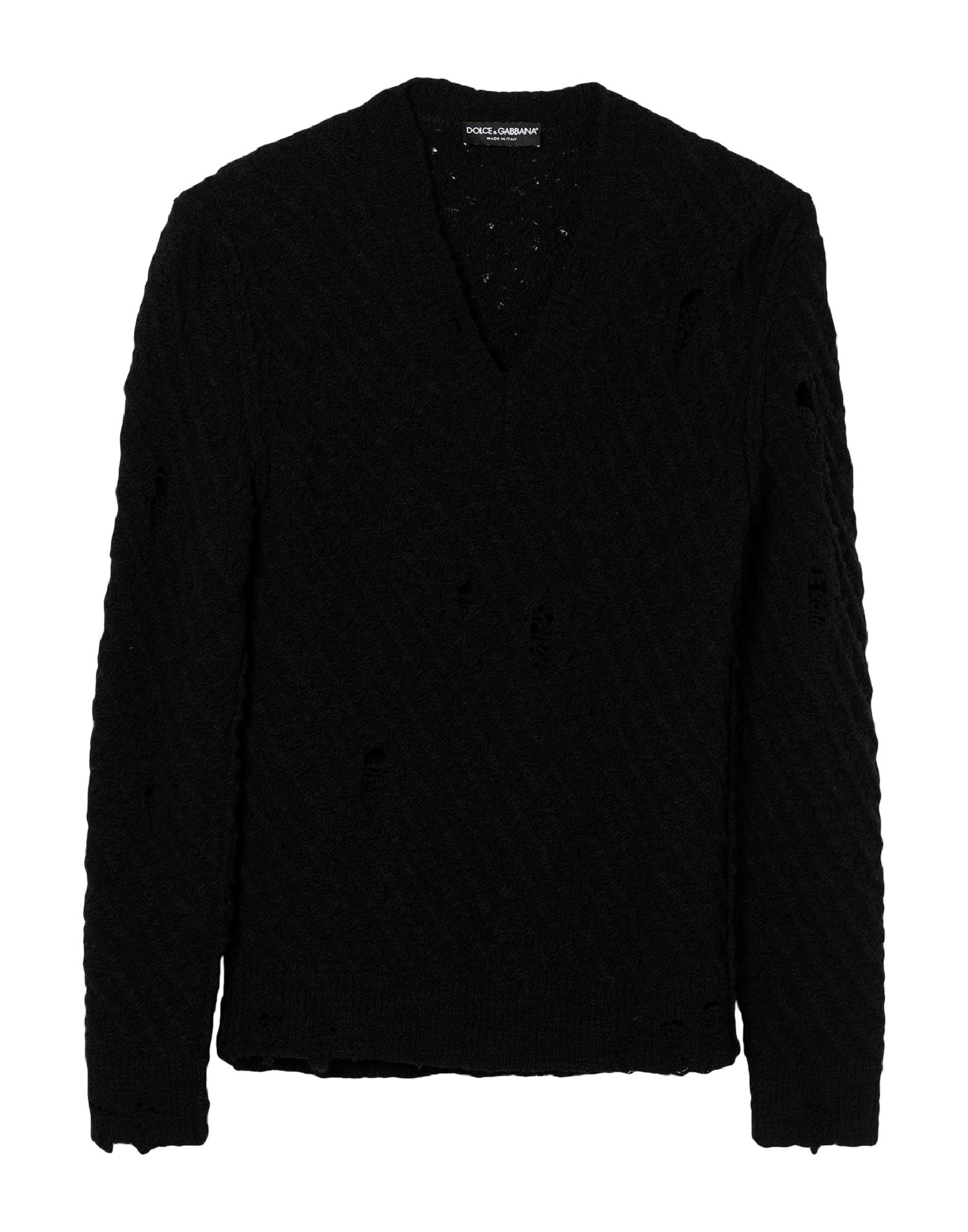 DOLCE&GABBANA Pullover Herren Schwarz von DOLCE&GABBANA