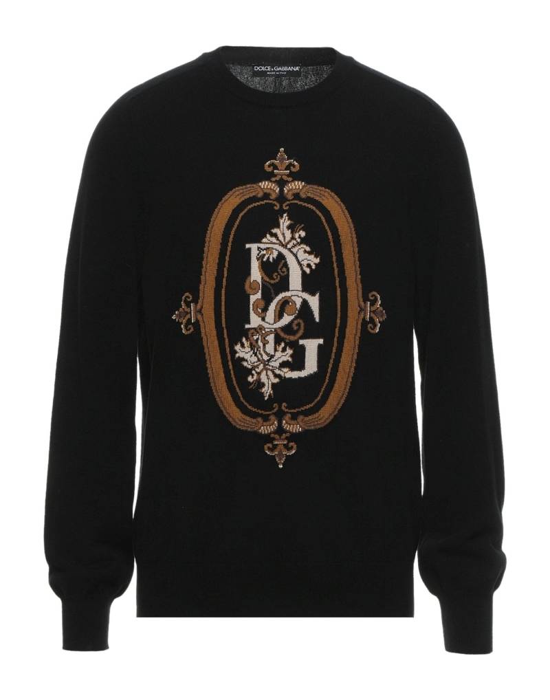 DOLCE&GABBANA Pullover Herren Schwarz von DOLCE&GABBANA