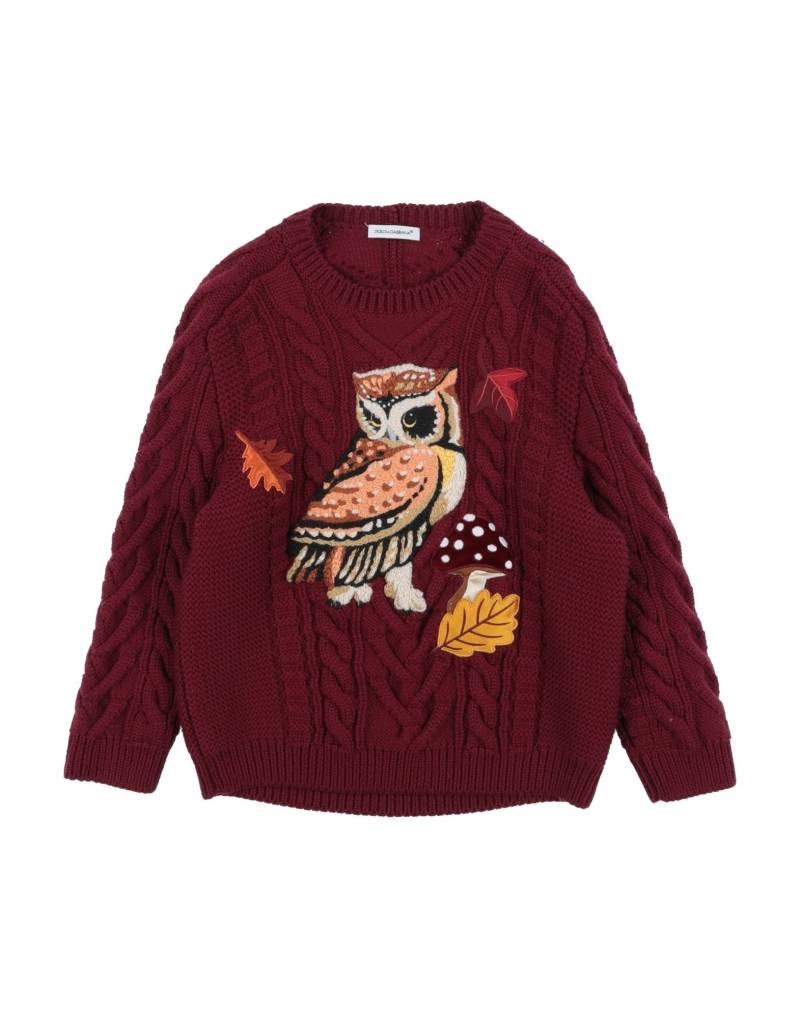 DOLCE&GABBANA Pullover Kinder Bordeaux von DOLCE&GABBANA