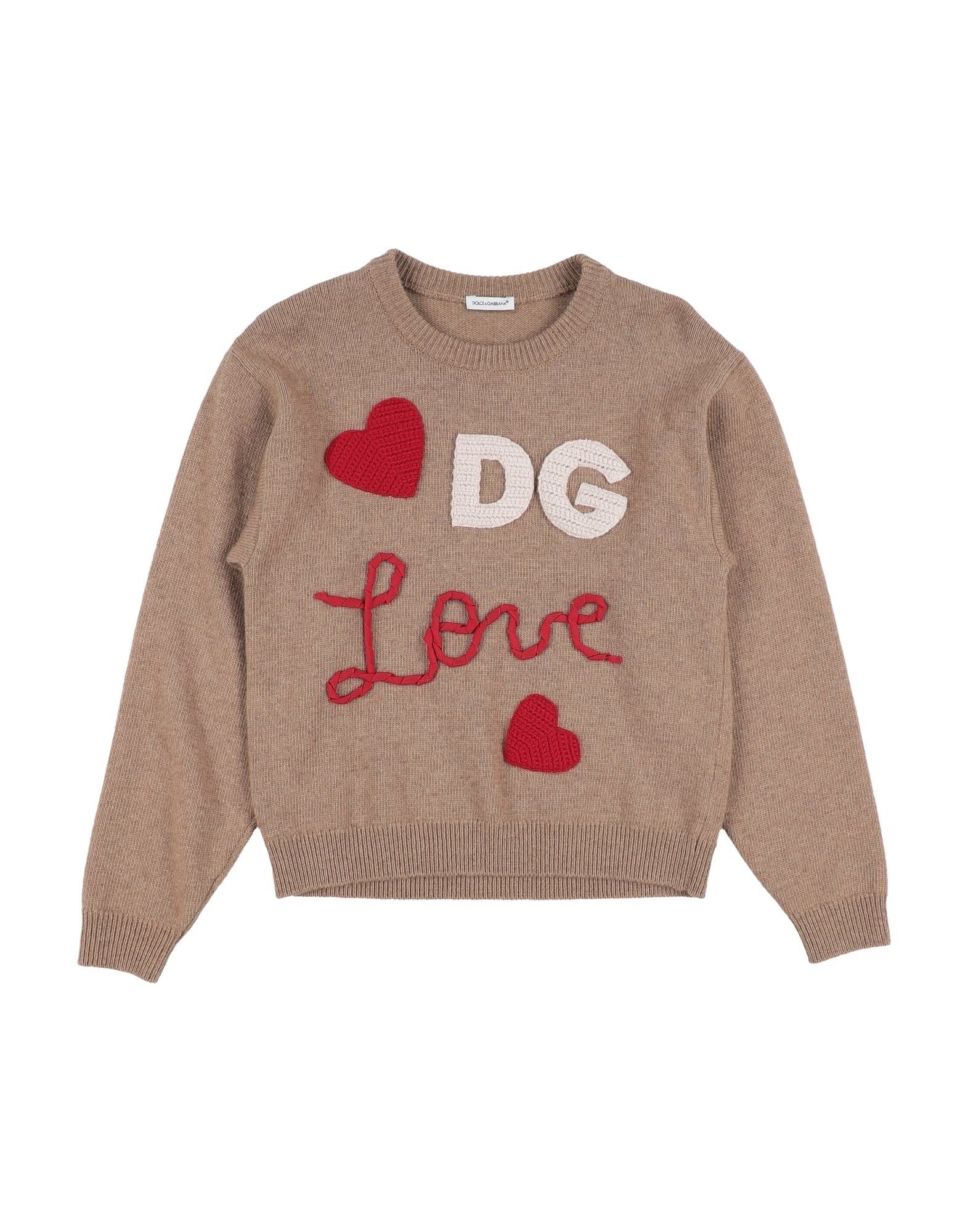 DOLCE&GABBANA Pullover Kinder Kamel von DOLCE&GABBANA