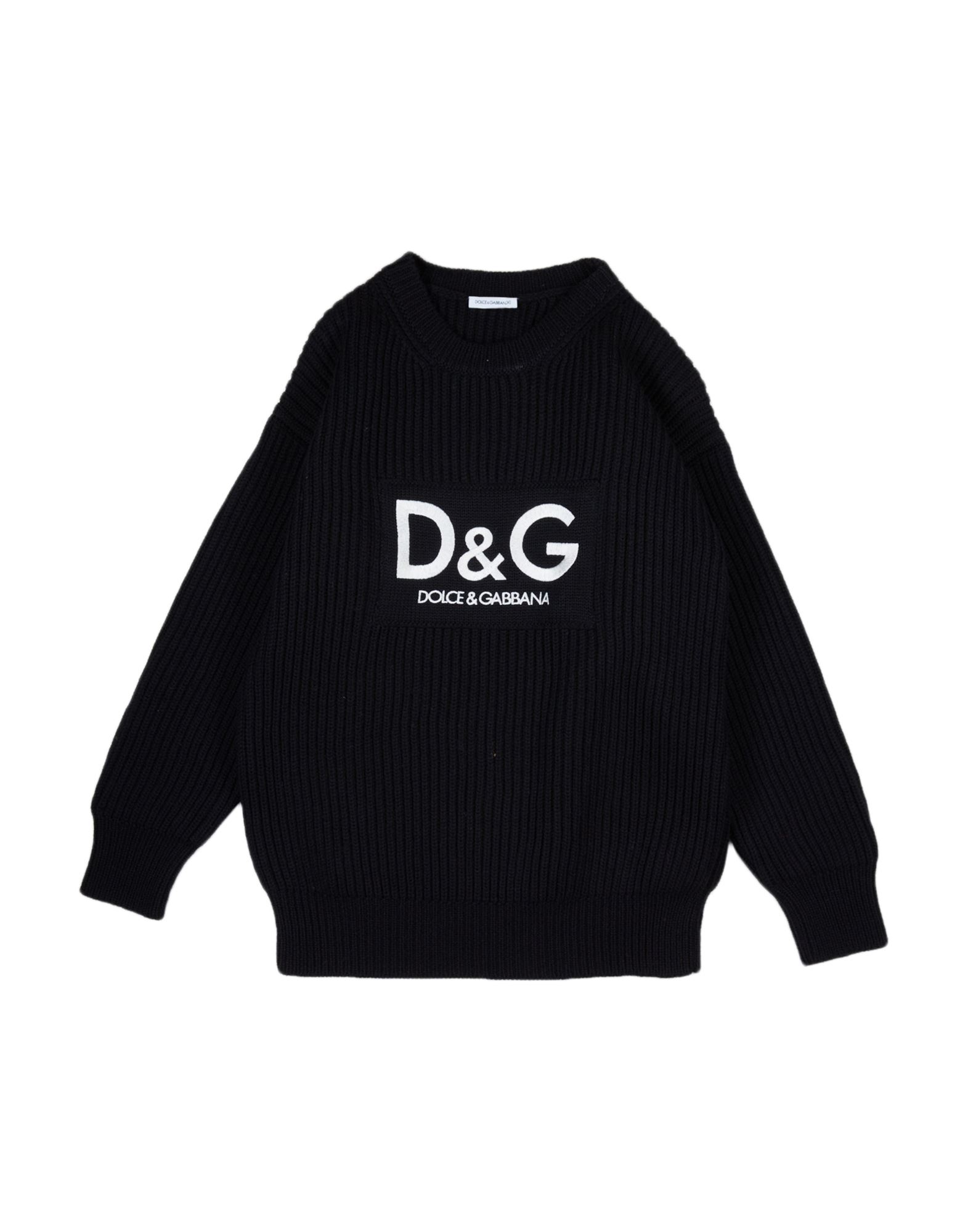 DOLCE&GABBANA Pullover Kinder Schwarz von DOLCE&GABBANA