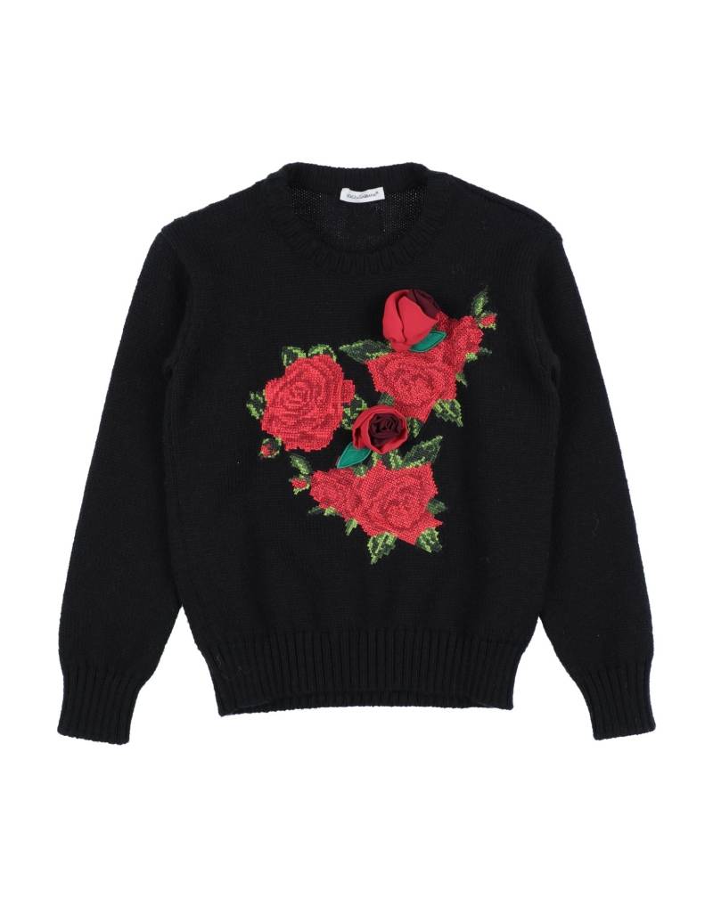 DOLCE&GABBANA Pullover Kinder Schwarz von DOLCE&GABBANA