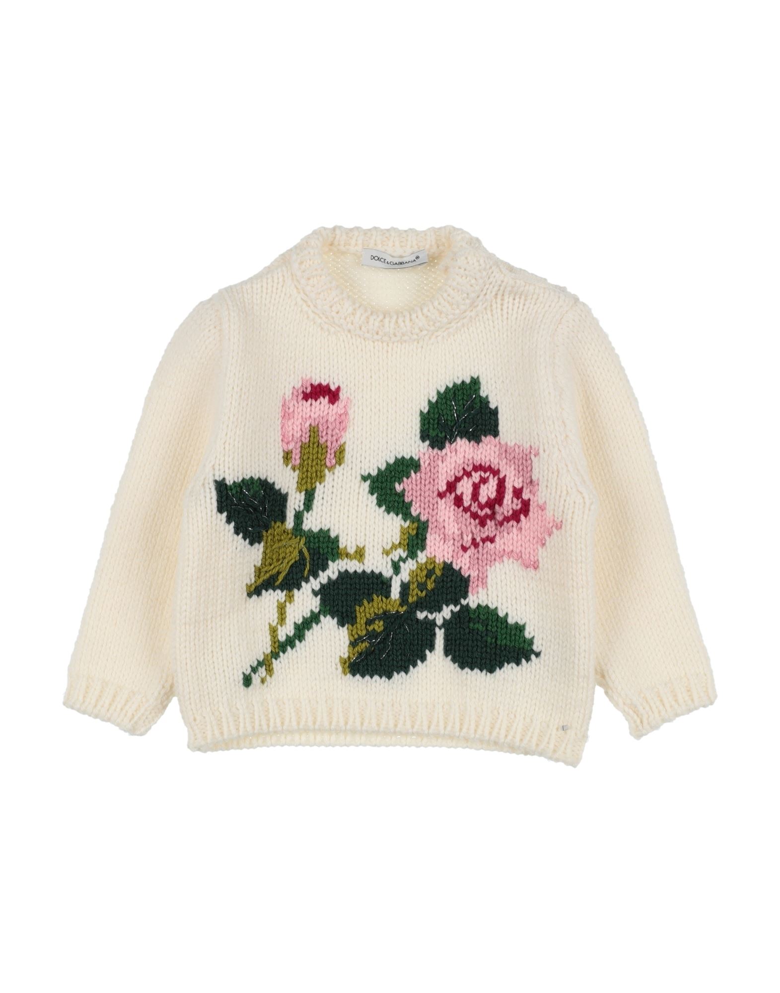 DOLCE&GABBANA Pullover Kinder Weiß von DOLCE&GABBANA