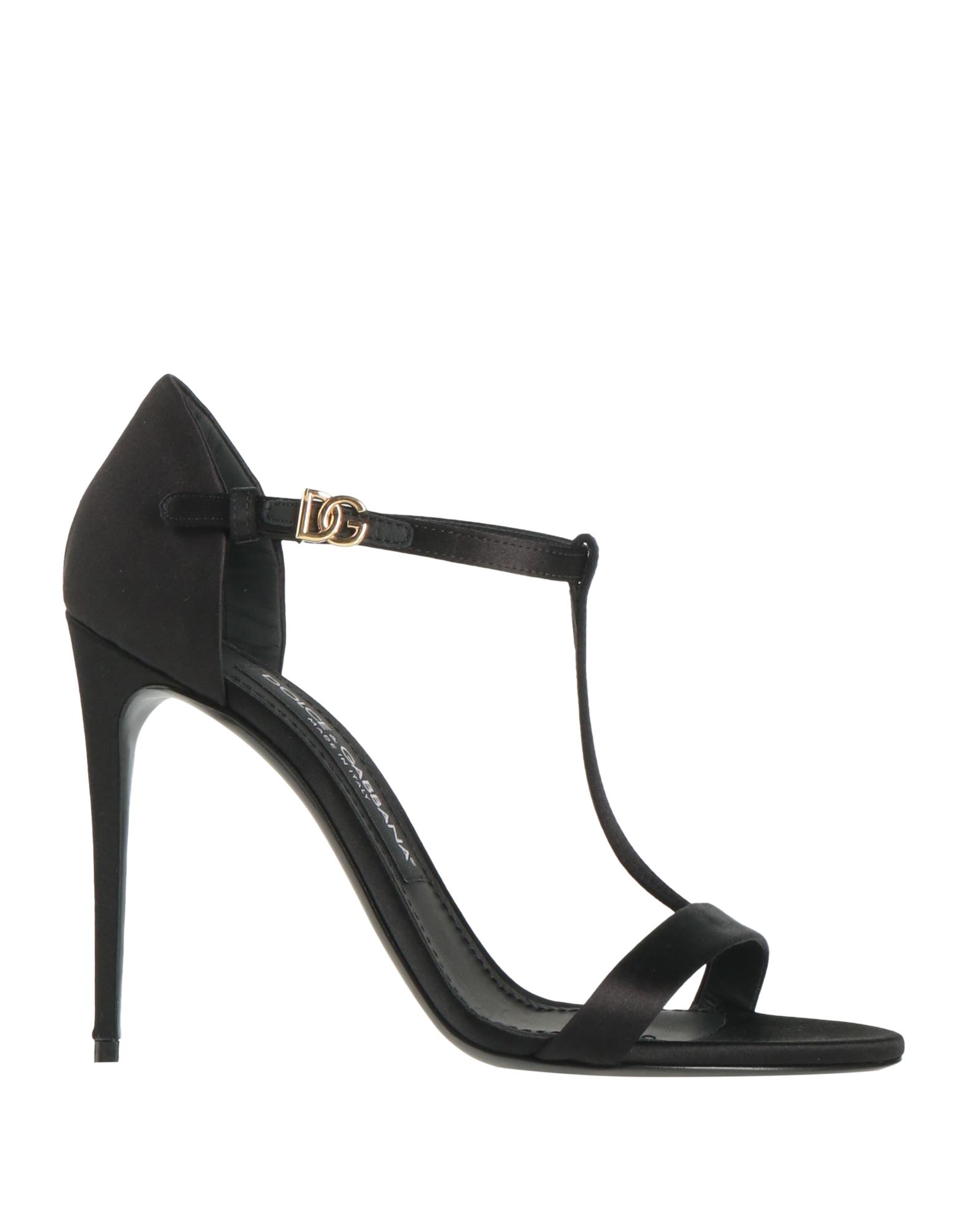 DOLCE&GABBANA Sandale Damen Schwarz von DOLCE&GABBANA