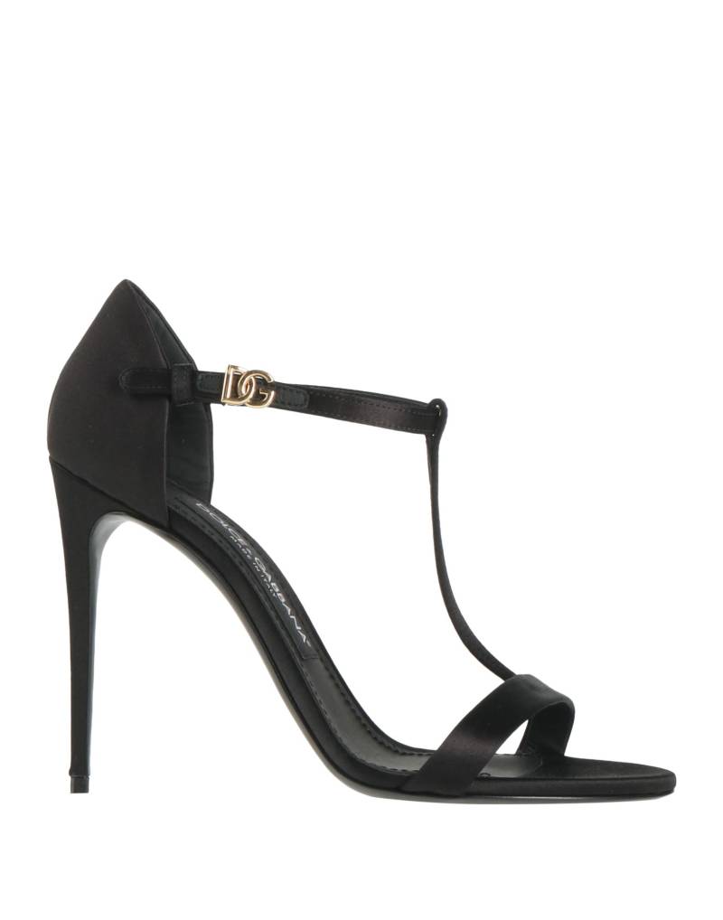 DOLCE&GABBANA Sandale Damen Schwarz DOLCE&GABBANA Sandale Damen Schwarz von DOLCE&GABBANA
