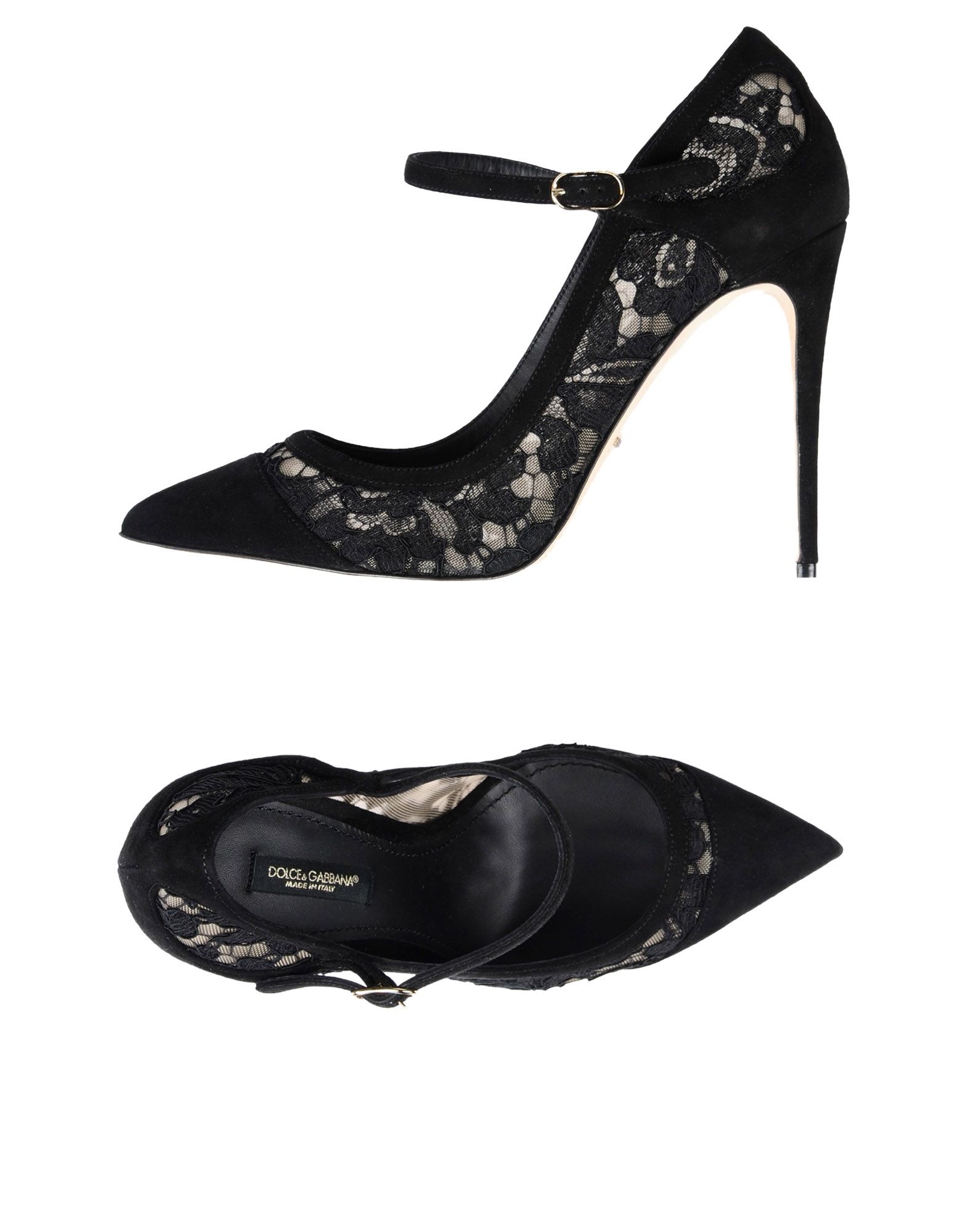DOLCE&GABBANA Pumps Damen Schwarz von DOLCE&GABBANA