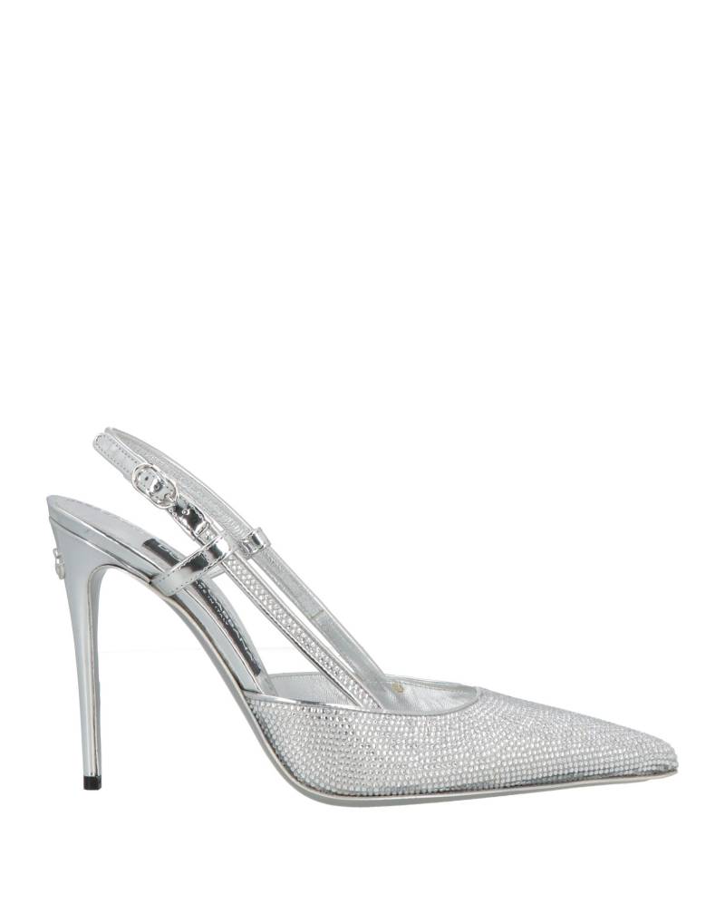 DOLCE&GABBANA Pumps Damen Silber von DOLCE&GABBANA